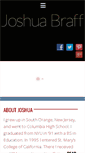 Mobile Screenshot of joshuabraff.com